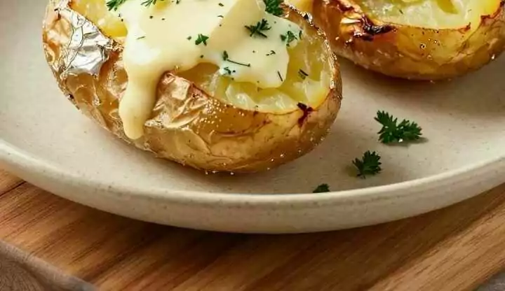 Grillkartoffeln in Alufolie: Mit Kräuterbutter, in 40 Minuten gar!