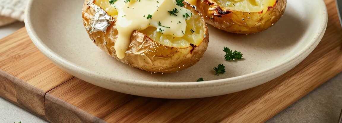 Grillkartoffeln in Alufolie: Mit Kräuterbutter, in 40 Minuten gar!