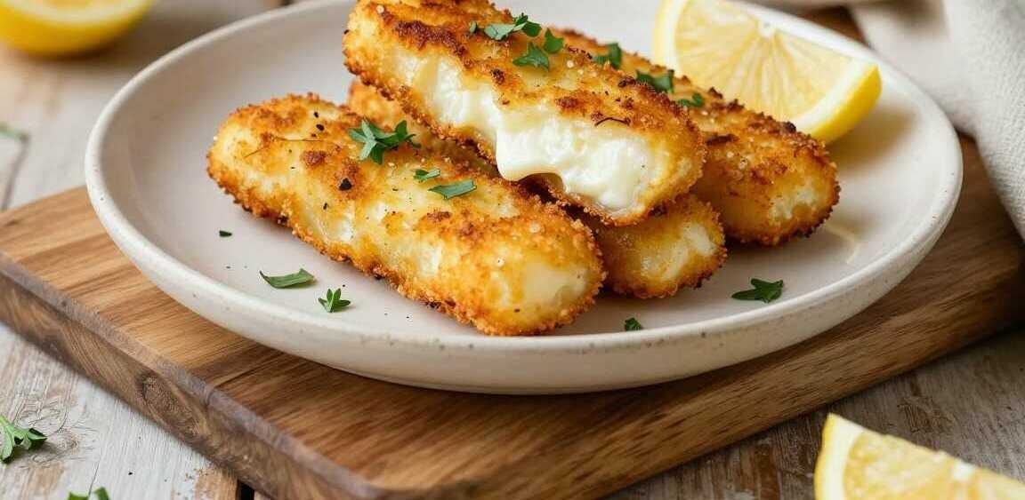 Halloumi aus der Heißluftfritteuse: Außen knusprig, in 10 Minuten!