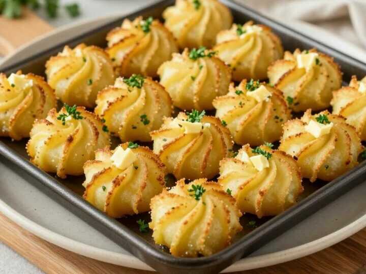 Herzoginkartoffeln aus dem Spritzbeutel: 20 Stück fürs Festessen!