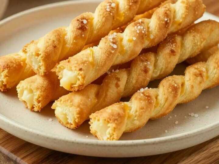 Käsestangen aus dem Airfryer: 3 Zutaten, 10 Minuten, Partysnack!