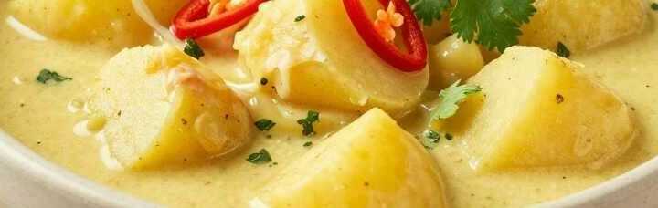 Kartoffel-Curry mit Kokosmilch: Vegan, in 30 Minuten fertig!