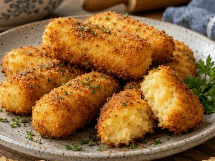 Kartoffel-Kroketten selbst gemacht wie früher – das Rezept, das auf keiner Party fehlen darf