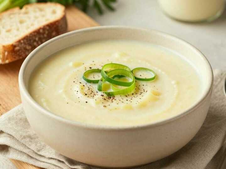 Kartoffel-Lauch-Suppe mit 3 Zutaten: Cremig ohne Sahne!