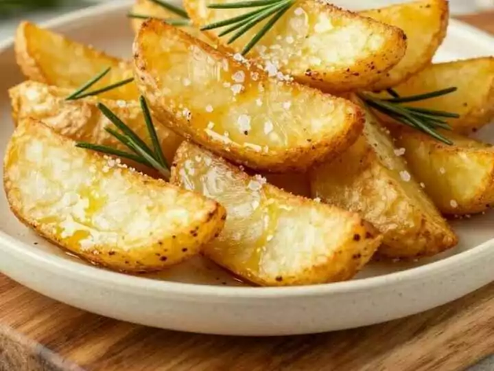 Kartoffelspalten aus dem Airfryer mit Rosmarin: Knusprig ohne Fritteuse!