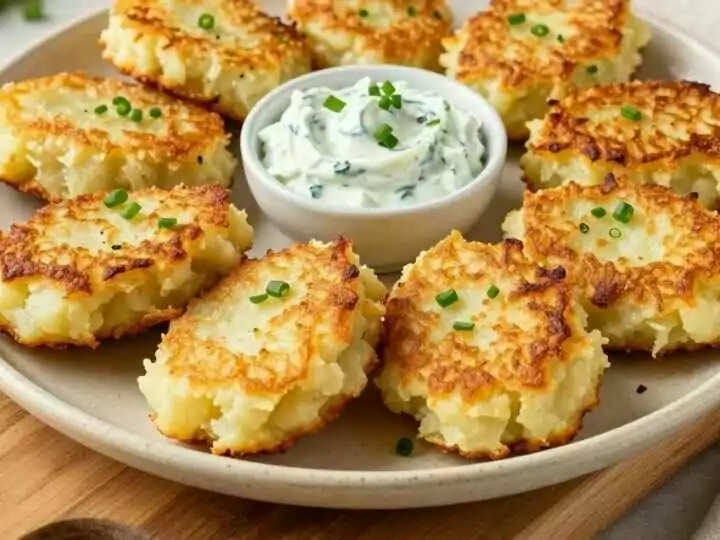 Kartoffeltaler aus Kartoffelpüree: Aus Resten, 16 Stück in 20 Minuten!
