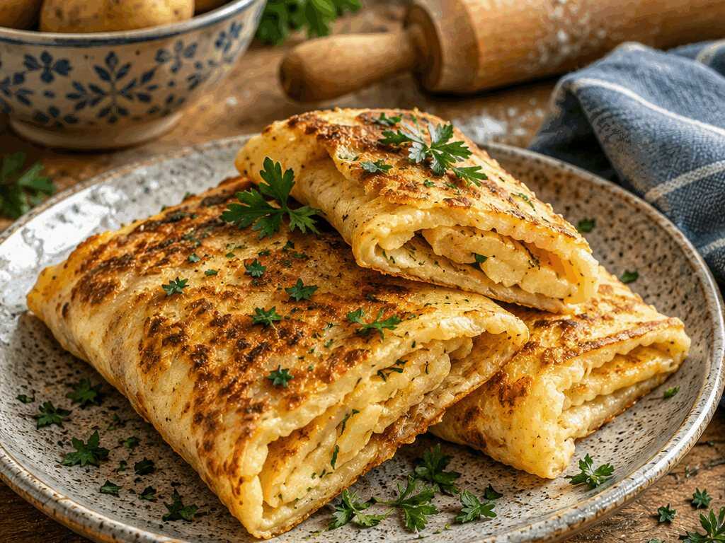 Kartoffel-Wraps aus 2 Zutaten – Kinder lieben dieses Rezept