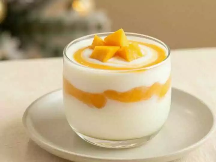 Kokos-Mango-Creme im Glas: 4 Zutaten und exotisch wie Urlaub!