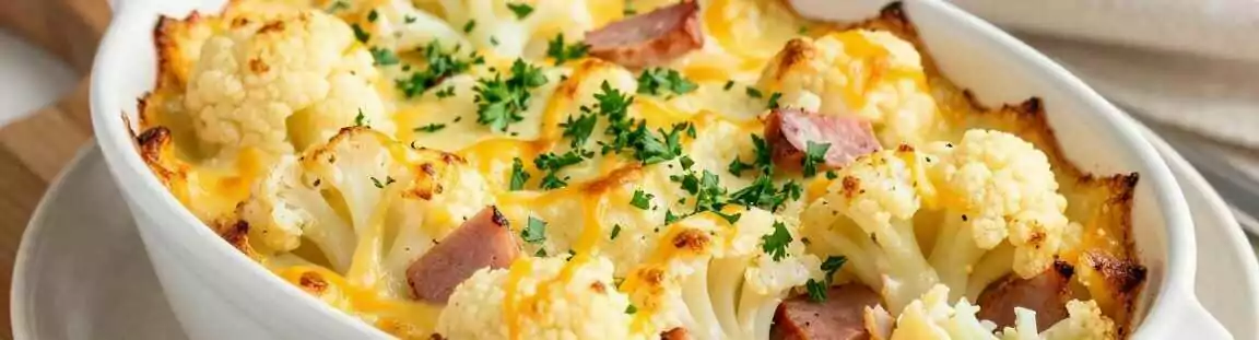 Low-Carb-Auflauf mit Blumenkohl: Ohne Kartoffeln, in 35 Minuten!