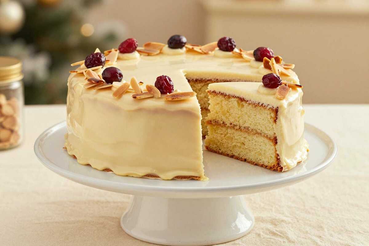 Marzipan-Torte: Die Weihnachtstorte mit 200 g Marzipan!