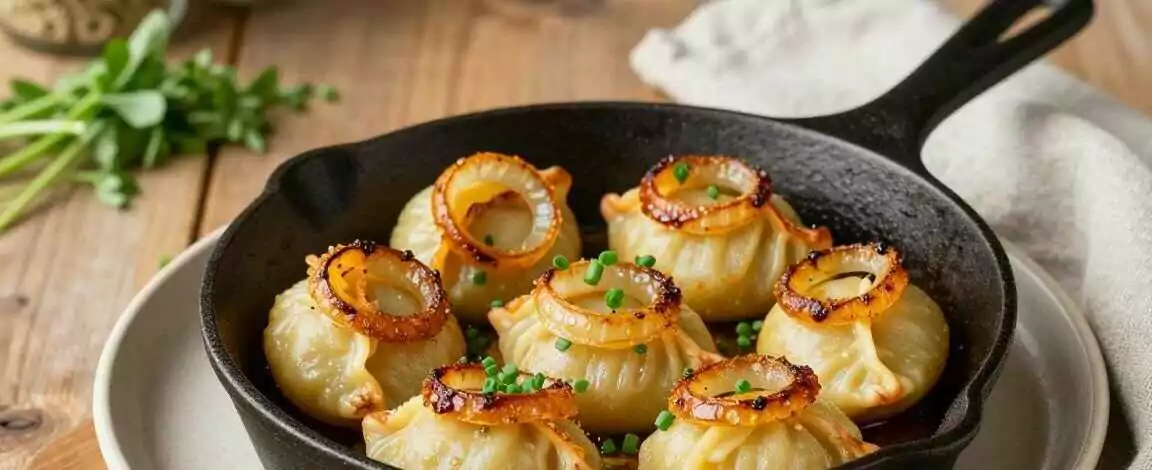 Maultaschen in der Pfanne geröstet: Mit Zwiebeln, in 15 Minuten!