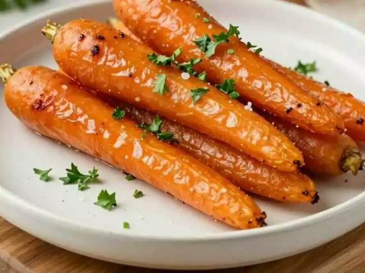 Möhren aus der Heißluftfritteuse: Karamellisiert, in 16 Minuten!