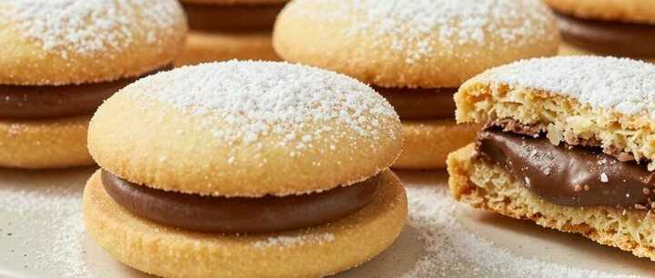 Mürbeteig-Plätzchen mit Nutella-Füllung: Das Kinder-Lieblingsrezept!