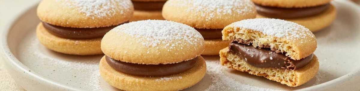 Mürbeteig-Plätzchen mit Nutella-Füllung: Das Kinder-Lieblingsrezept!