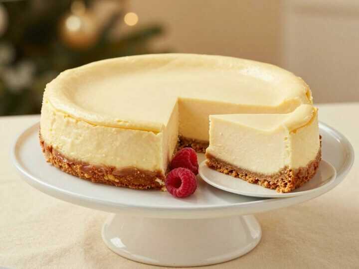 New-York-Cheesecake wie in Amerika: Cremig, hoch und ohne Risse!