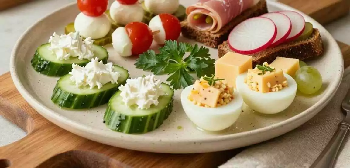 Party-Fingerfood kalt: 6 Ideen, alle in 15 Minuten vorbereitet!