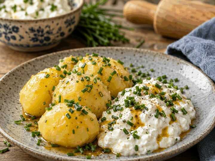 Pellkartoffeln mit Leinöl Lausitzer Art – mit Zutaten, die du sowieso zu Hause hast