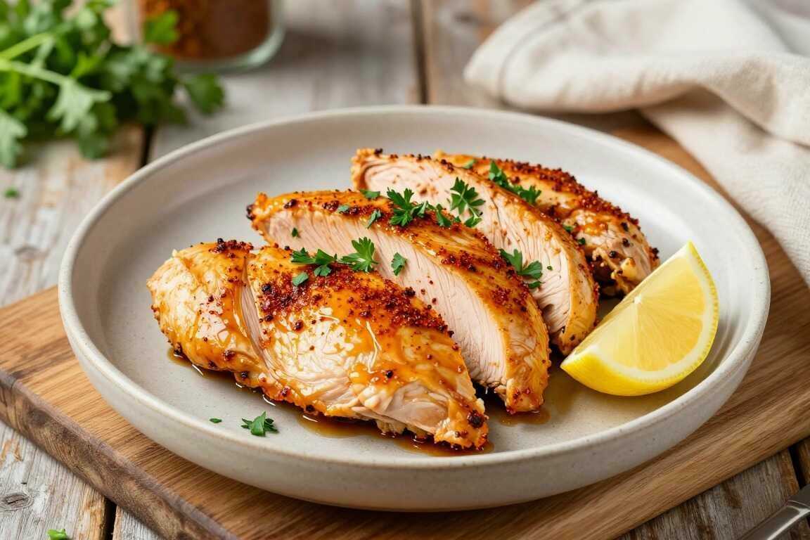 Putenstreifen aus der Heißluftfritteuse: Saftig in 12 Minuten!