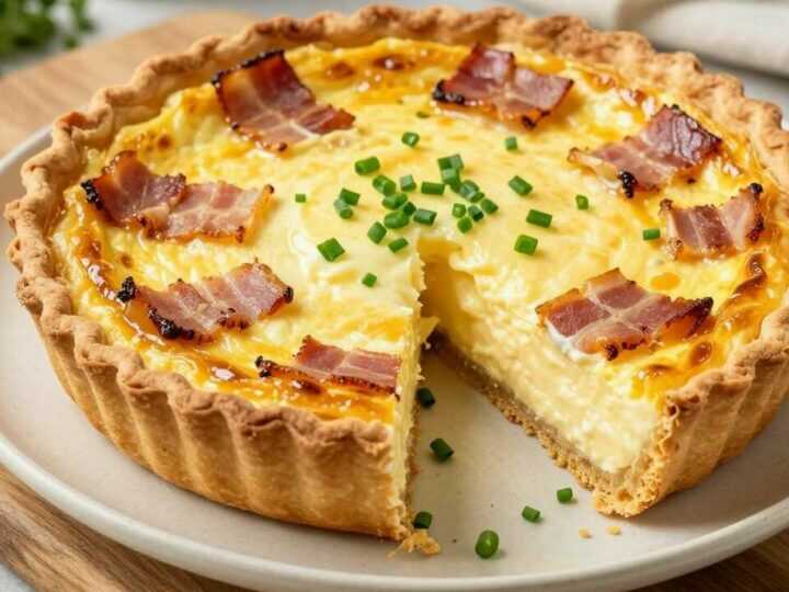 Quiche Lorraine wie in Frankreich: Mit 200 g Speck!