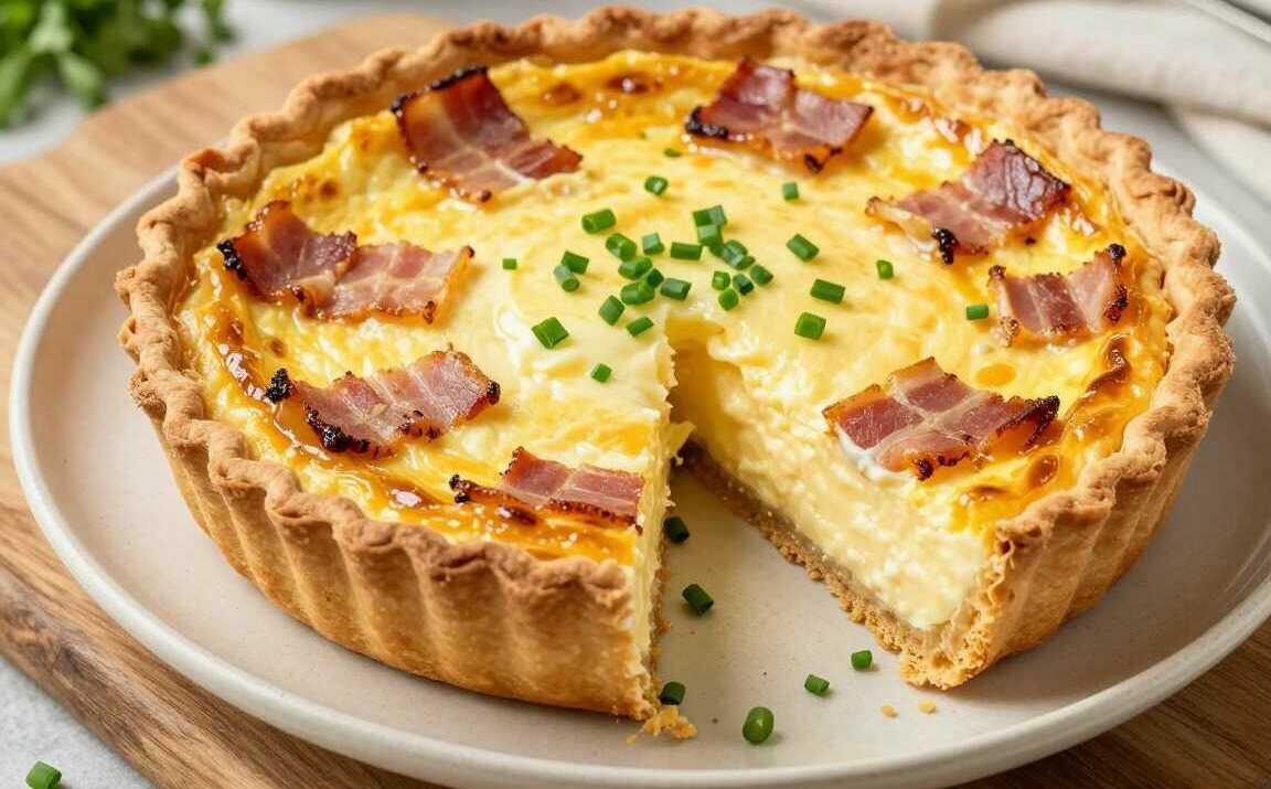 Quiche Lorraine wie in Frankreich: Mit 200 g Speck!