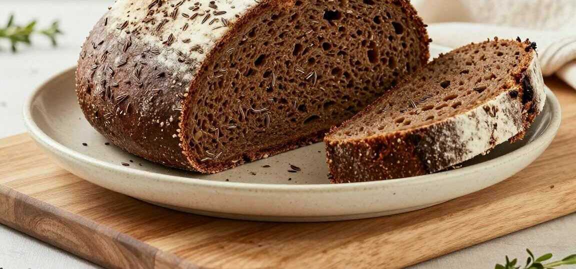 Roggenbrot mit Sauerteig-Trick: Ohne Anstellgut, in 3 Stunden!