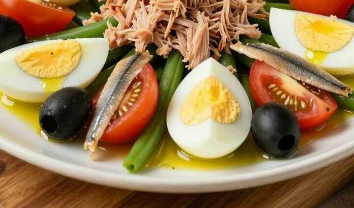 Salade niçoise mit Thunfisch: Der französische Klassiker!