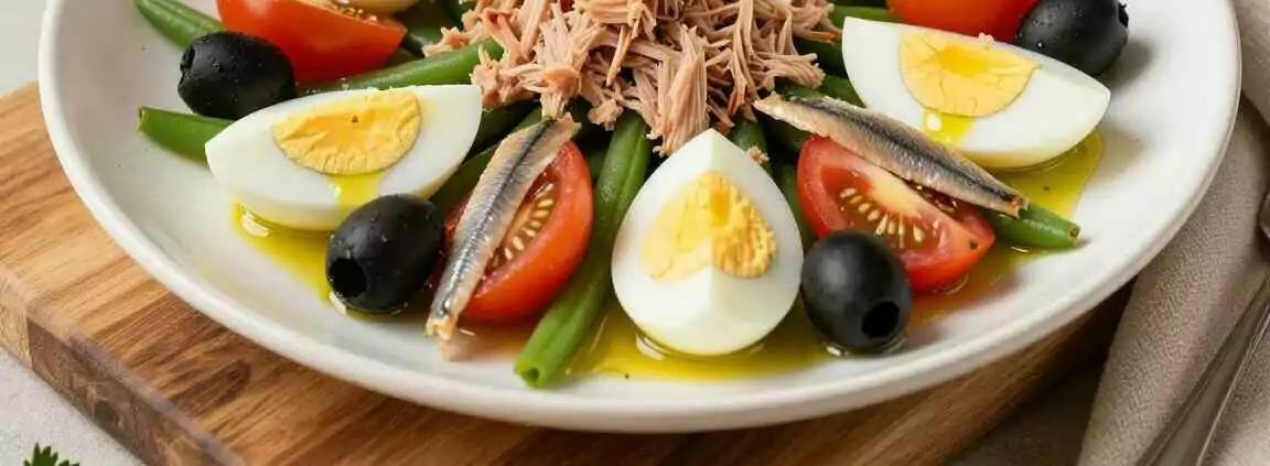 Salade niçoise mit Thunfisch: Der französische Klassiker!