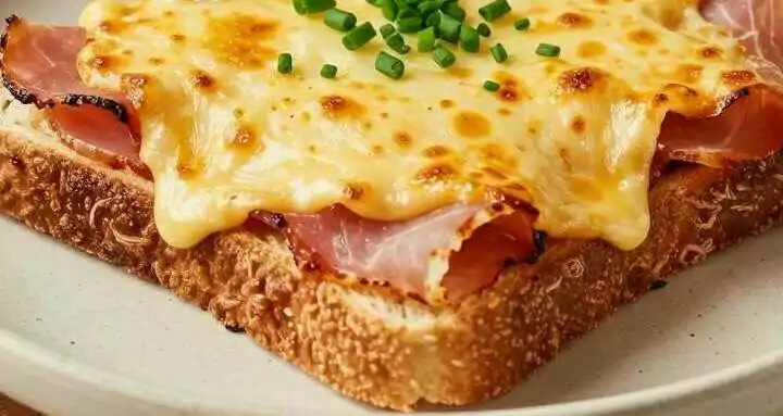 Überbackene Toasts mit Schinken: Das Abendessen in 15 Minuten!